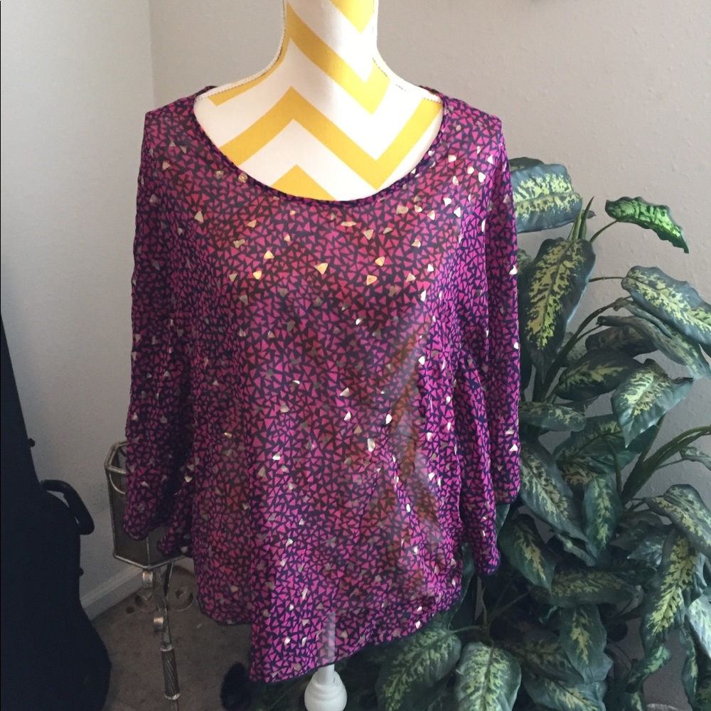 Love Notes Sheer Blouse